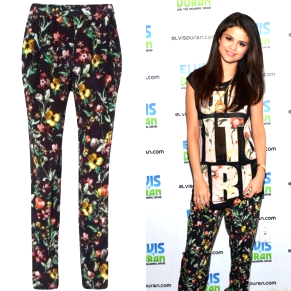 Silk Pants Floral Harem Trouser Joggers XS 3.1 Phillip Lim